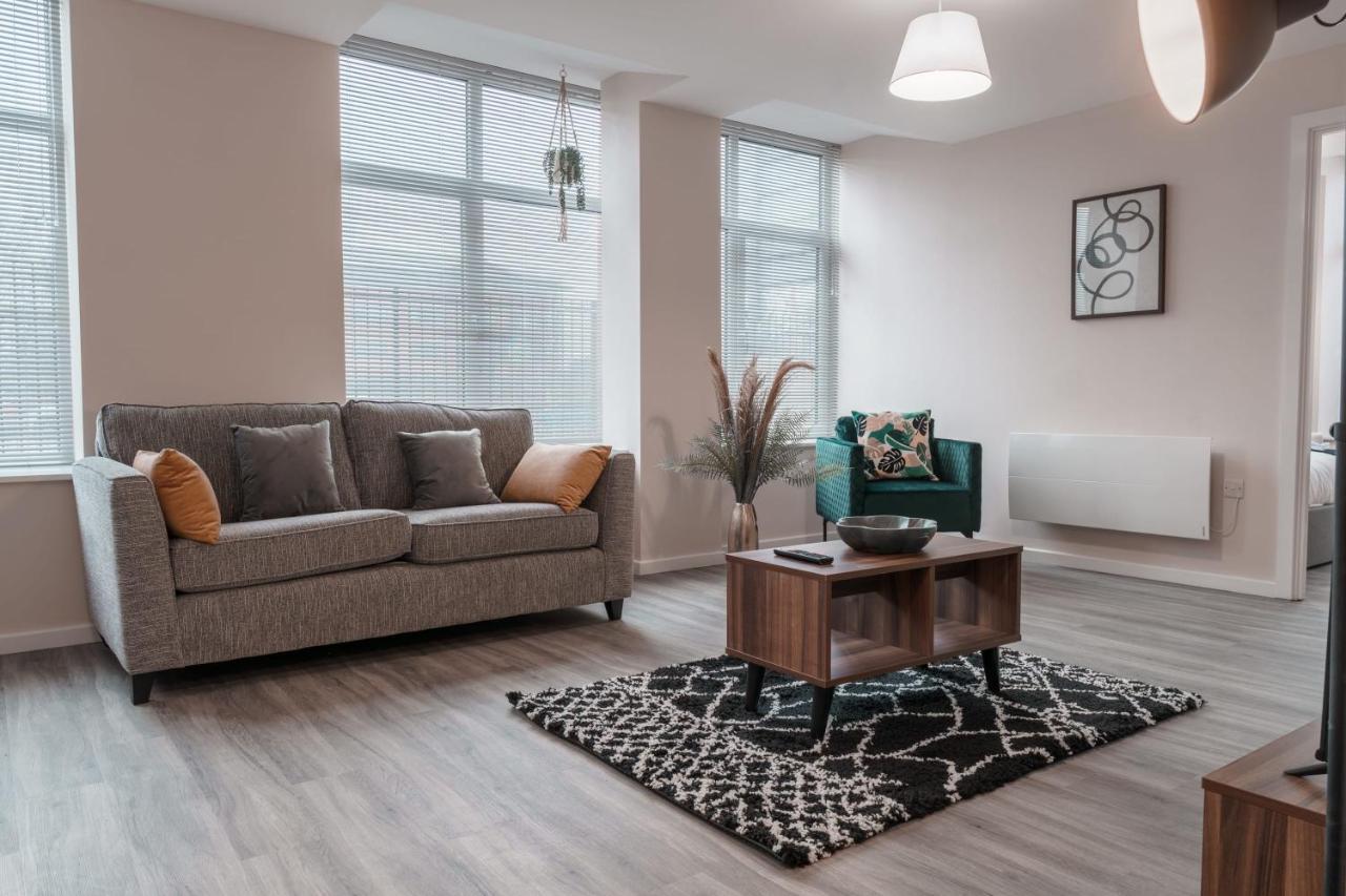 Contemporary 2 Bed Manchester Apartment - Sleeps 4 Exterior photo