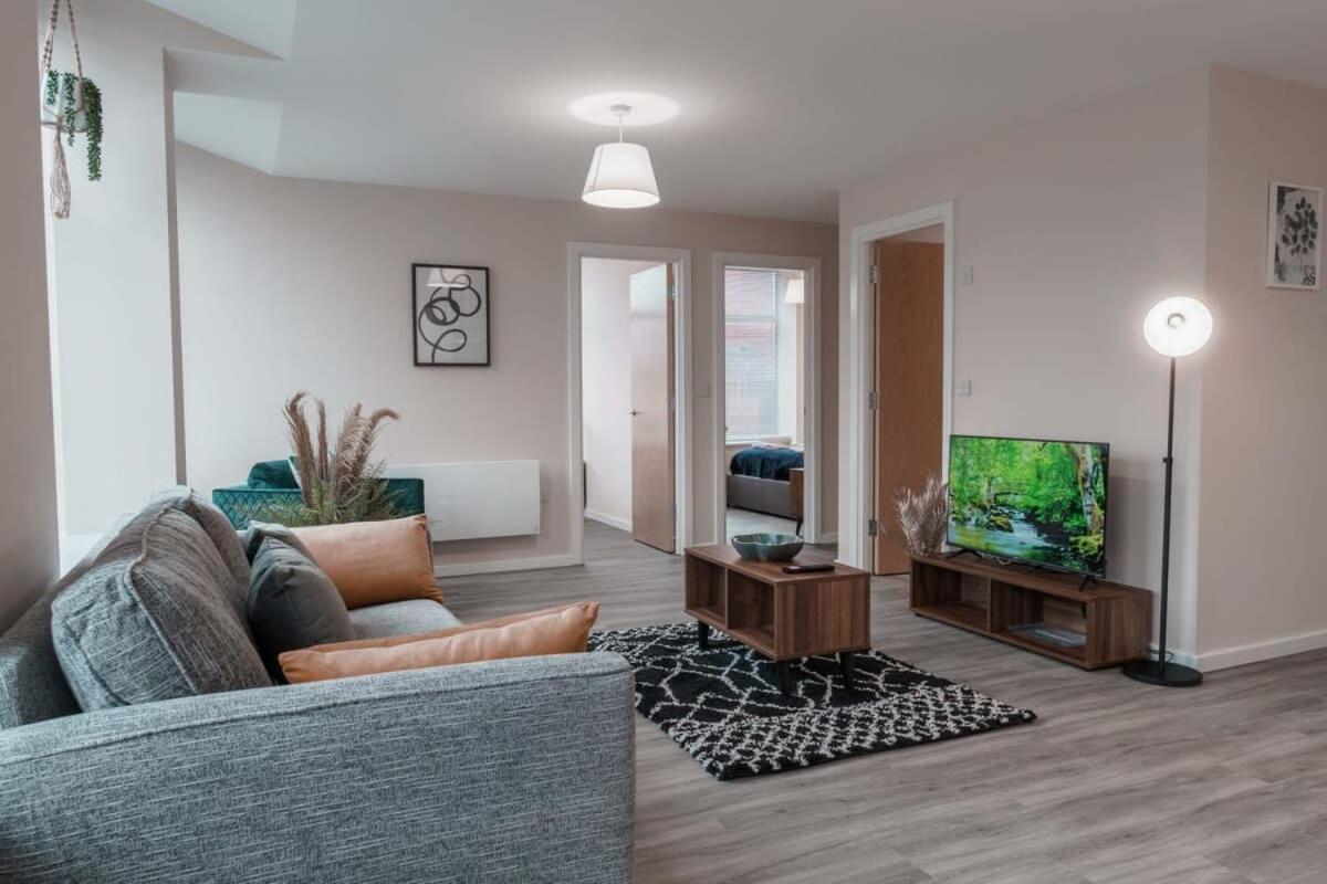 Contemporary 2 Bed Manchester Apartment - Sleeps 4 Exterior photo